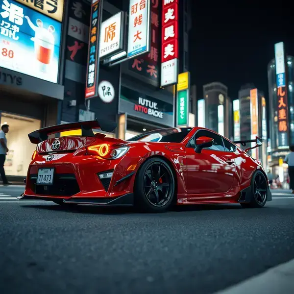  DENTINOGENESIS LIMITED によるスポーツカーのボディキット施工